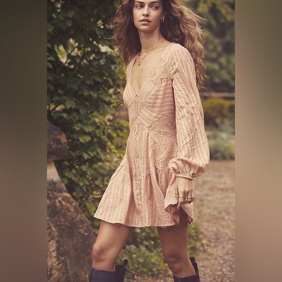 Free People Dresses & Skirts - NWOT Free People Patchwork Of My Dreams Mini by free-est